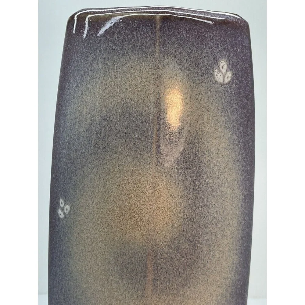 Vintage Studio Art Ceramic Vase Soft Pastel Tones Pacific Pottery James Brooke - Picture 8 of 12